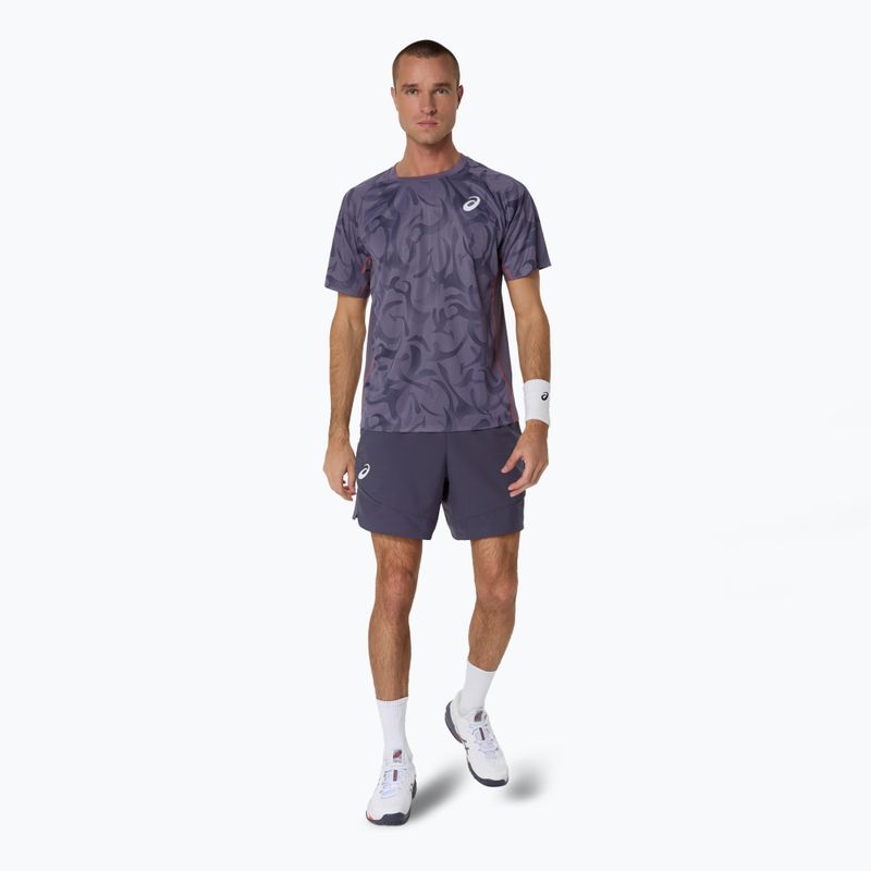Мъжка тенис фланелка ASICS Game Top grayish purple 2