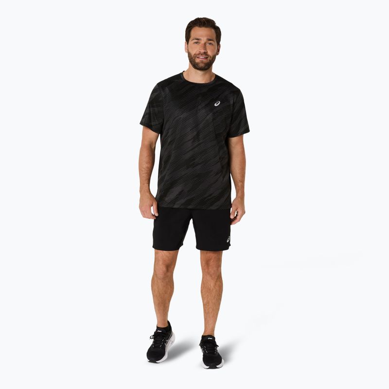 Мъжка тениска за бягане ASICS Core All Over Print SS Top performance black 2