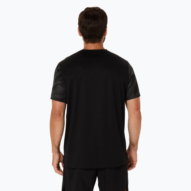 Мъжка тениска за бягане ASICS Core All Over Print SS Top performance black 3