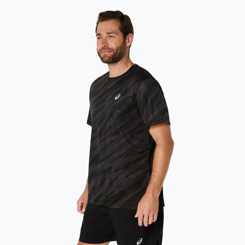 Мъжка тениска за бягане ASICS Core All Over Print SS Top performance black 4