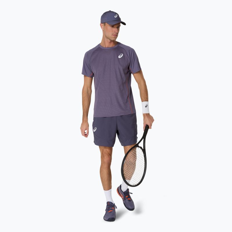 Мъжка тенис фланелка ASICS Match Actibreeze Топ grayish purple 2