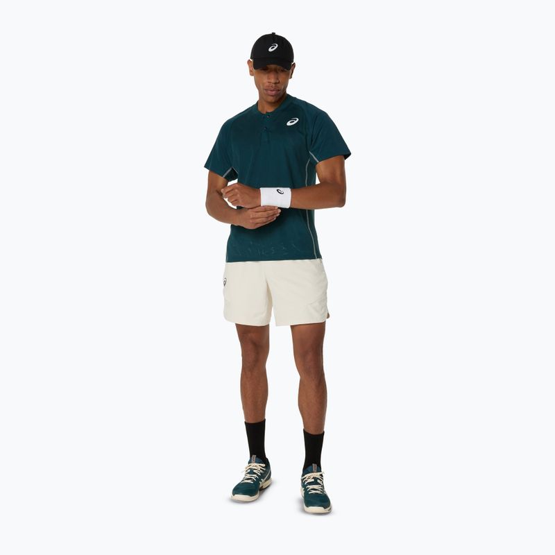 Мъжка поло тениска ASICS Match Actibreeze saxon green 2