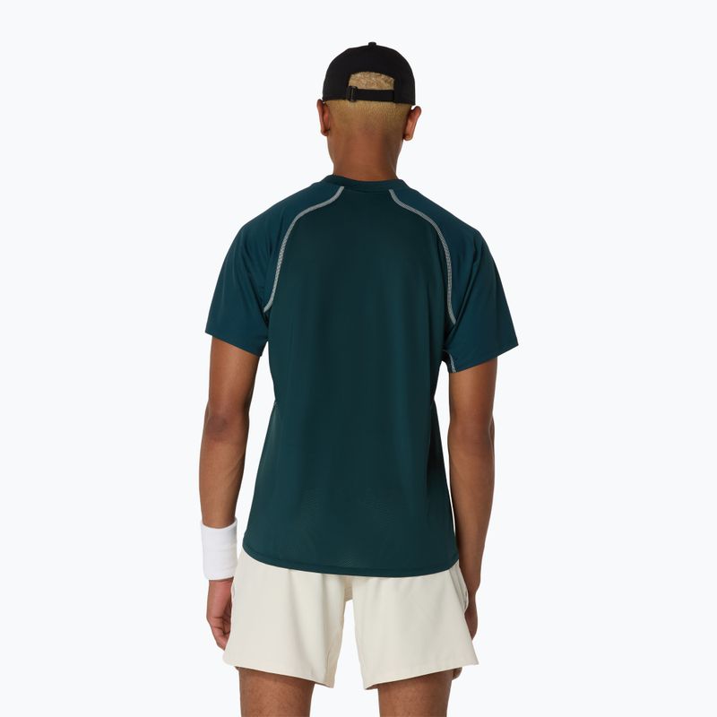 Мъжка поло тениска ASICS Match Actibreeze saxon green 3