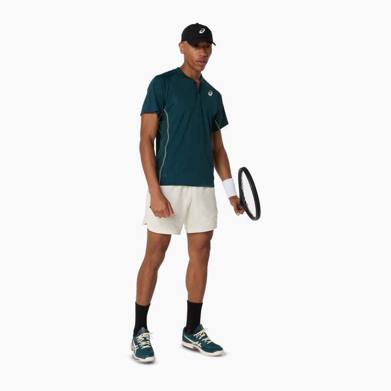 Мъжка поло тениска ASICS Match Actibreeze saxon green 7