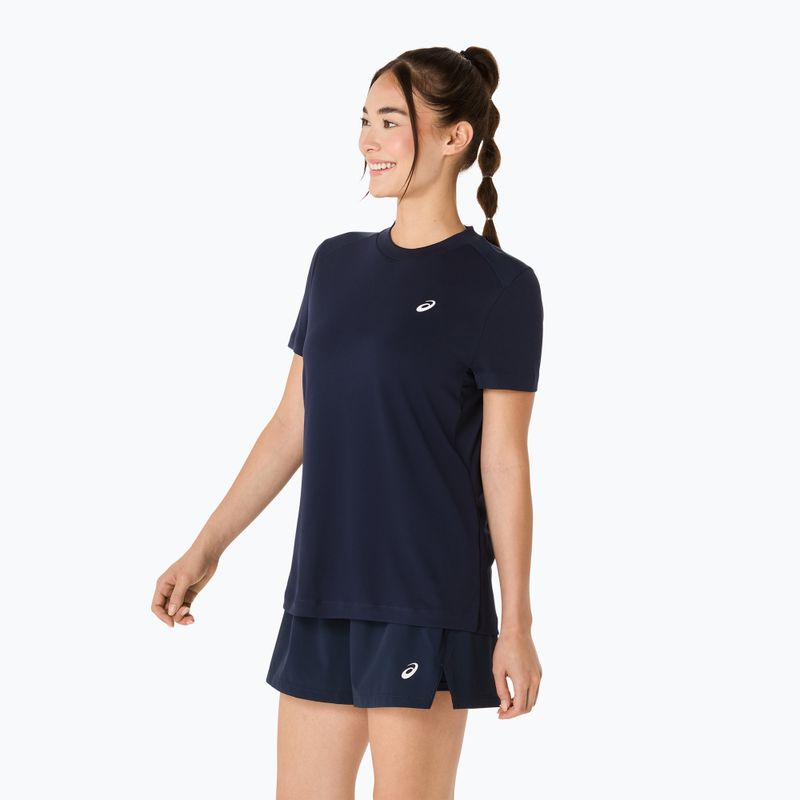 Дамска тенис фланелка ASICS Court Top W midnight 4