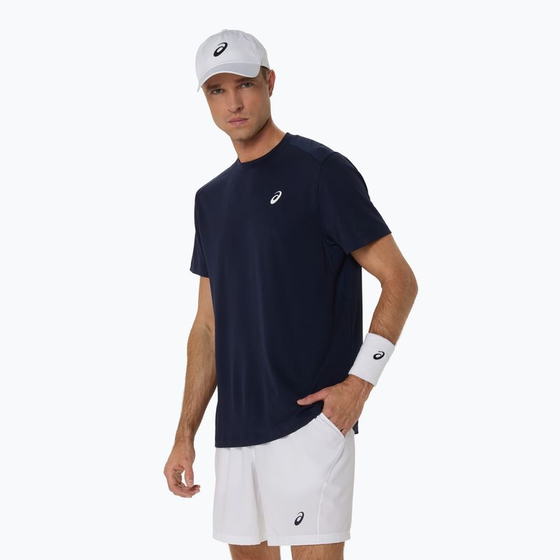 Мъжка тенис фланелка ASICS Court Top midnight 5