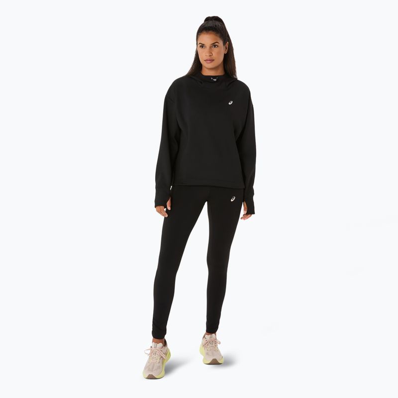 Дамски суитшърт за бягане ASICS Nagino Run Adjustable Hoodie performance black 2
