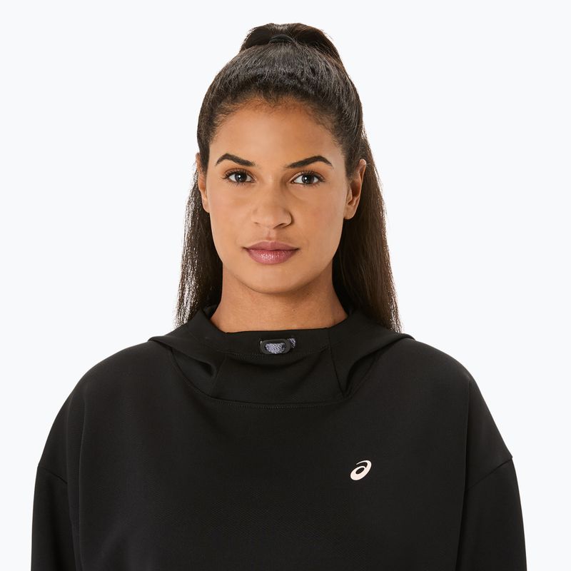 Дамски суитшърт за бягане ASICS Nagino Run Adjustable Hoodie performance black 7