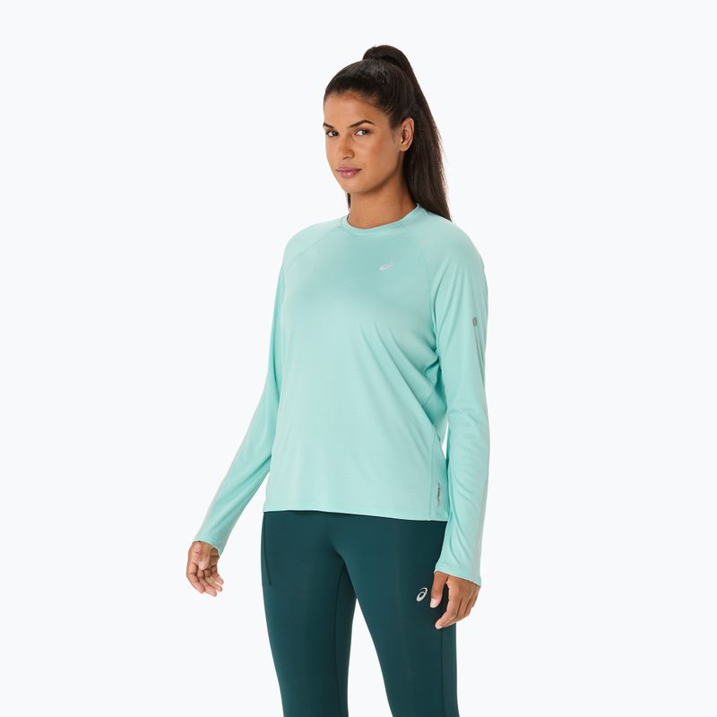 Дамска блуза с дълъг ръкав за бягане ASICS Road Lite-Show oasis green 4