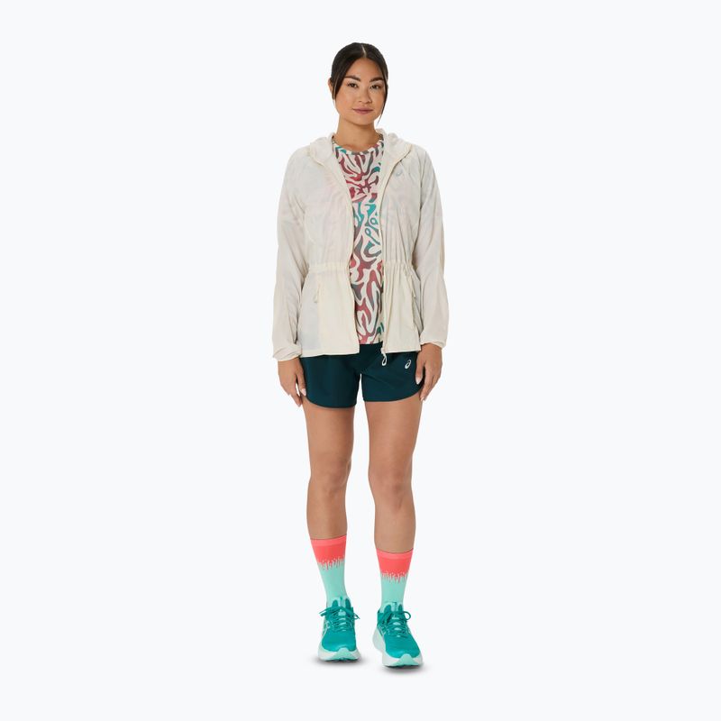 Дамска тениска за бягане ASICS Road All Over Print Top birch 2