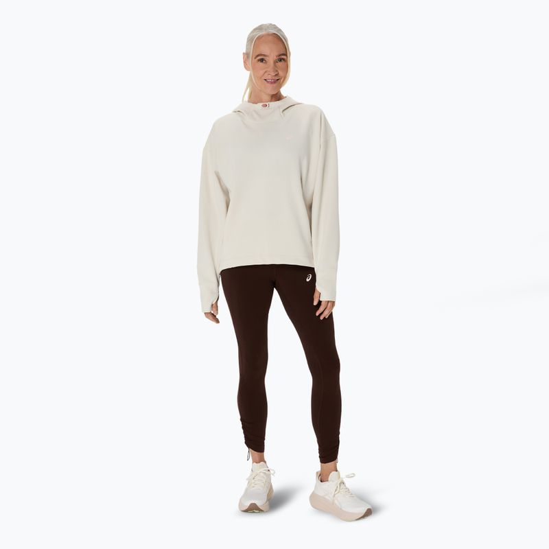 Дамски суитшърт за бягане ASICS Nagino Run Adjustable Hoodie birch 2