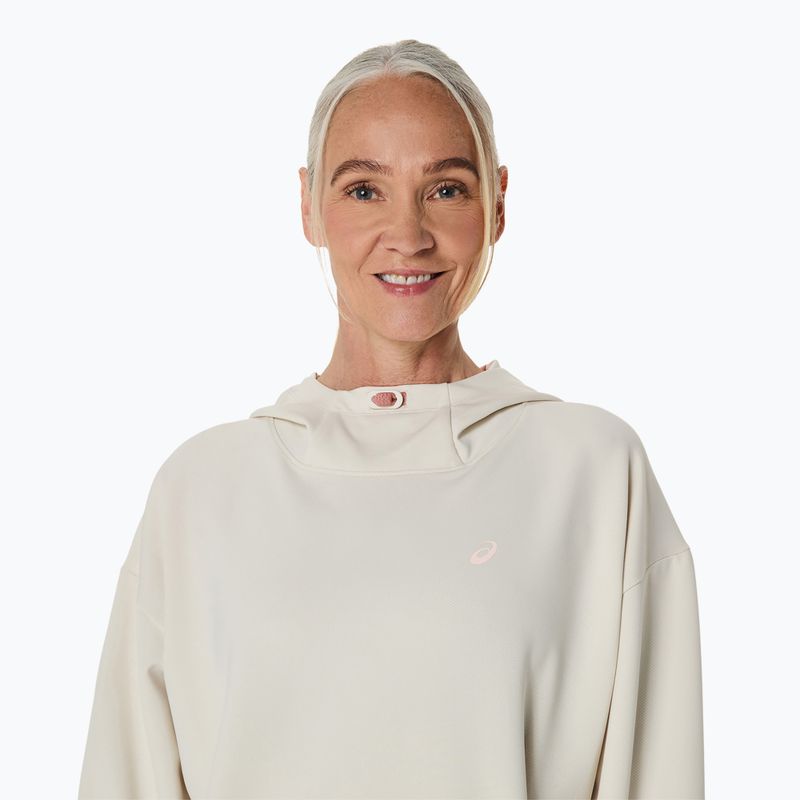 Дамски суитшърт за бягане ASICS Nagino Run Adjustable Hoodie birch 6