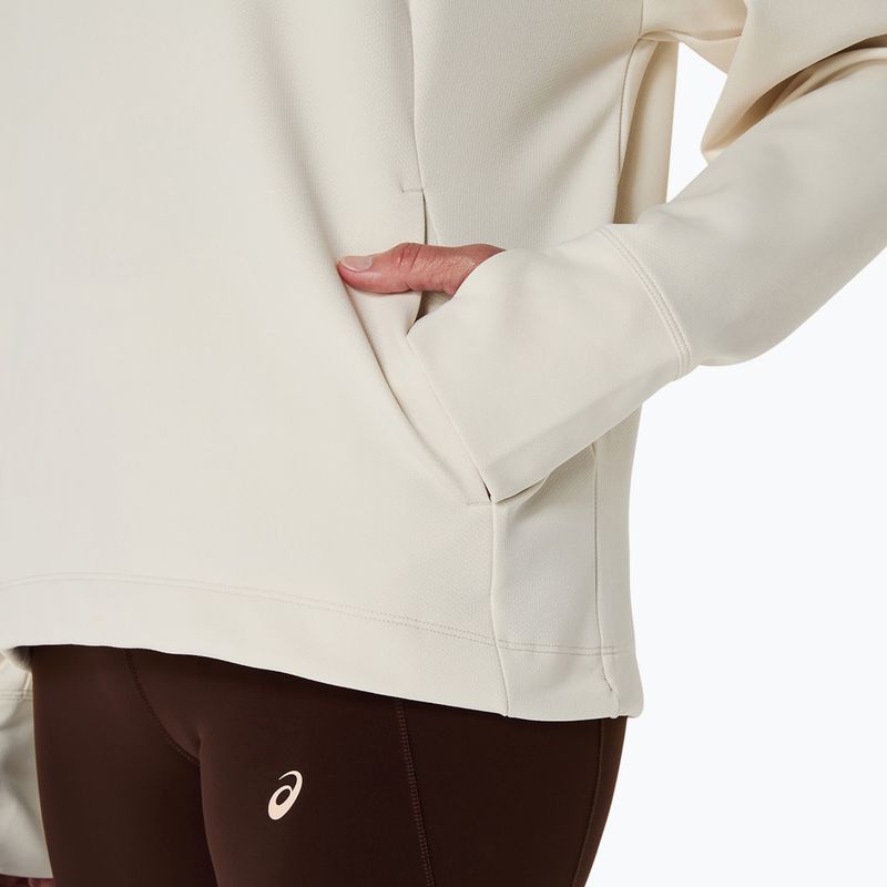 Дамски суитшърт за бягане ASICS Nagino Run Adjustable Hoodie birch 8