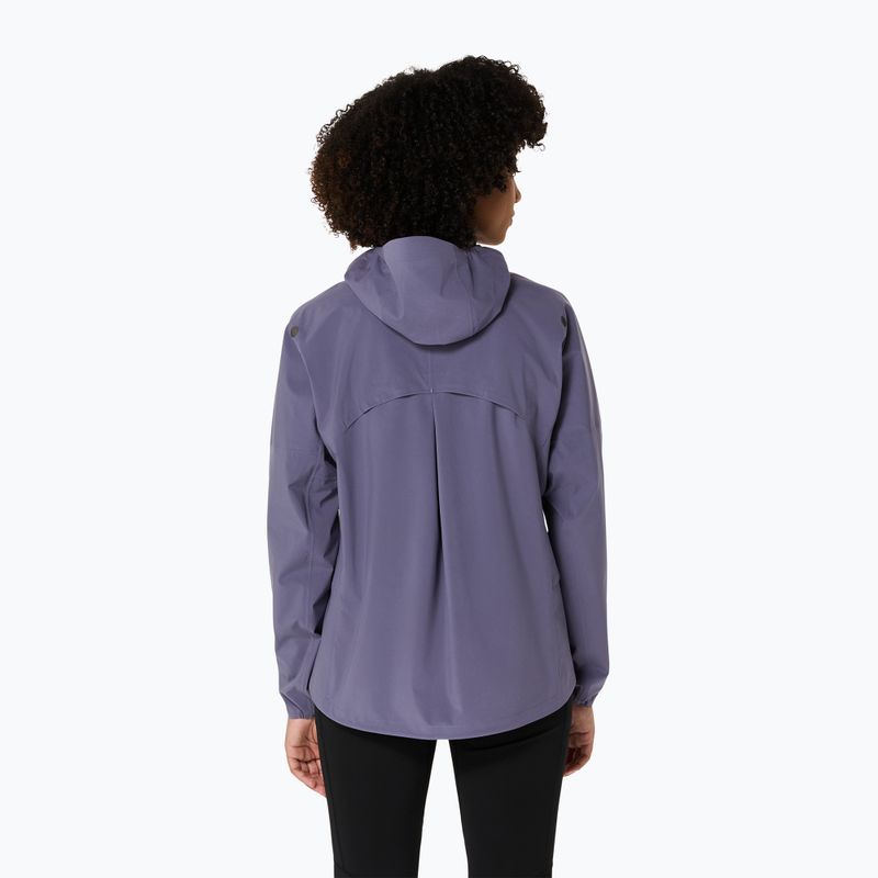Дамско яке за бягане ASICS Metarun Waterproof greyish purple 3