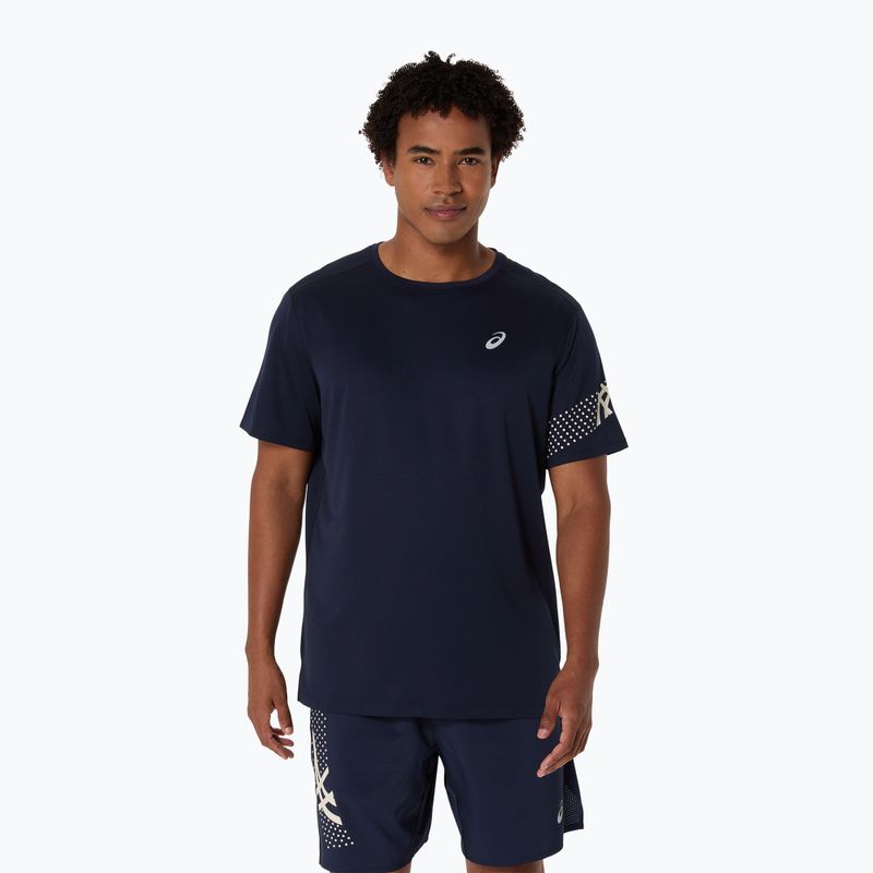 Мъжка тениска за бягане ASICS Icon SS Top midnight