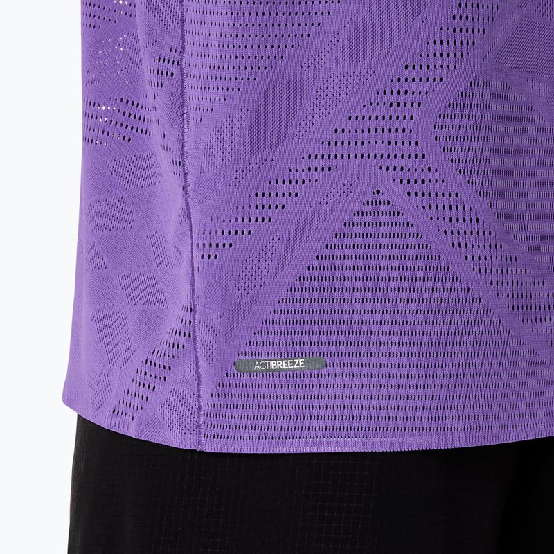 Мъжки ASICS Metarun SS Top тениска за бягане edo purple 6