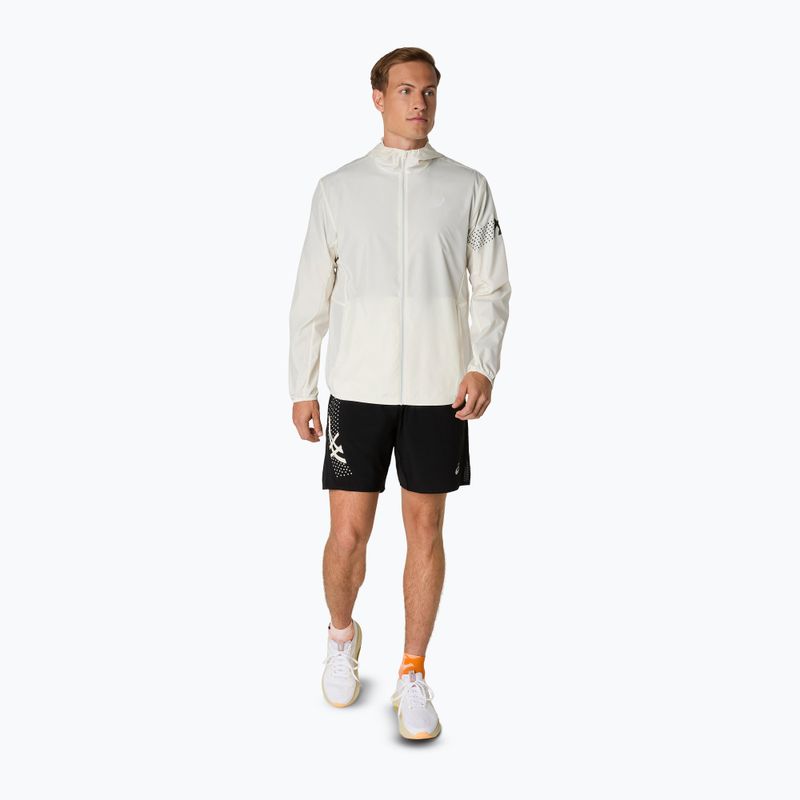 Мъжко яке за бягане ASICS Icon cream 2