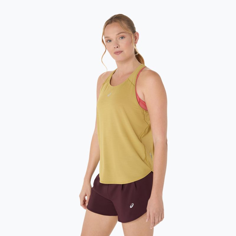 ASICS Road Tank дамска тениска за бягане lemongrass 4