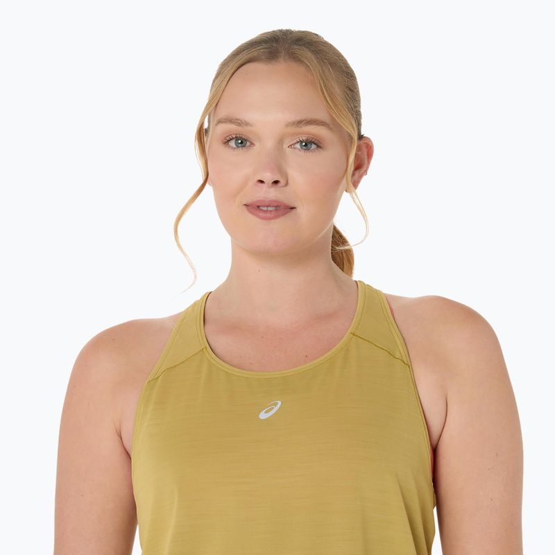 ASICS Road Tank дамска тениска за бягане lemongrass 5