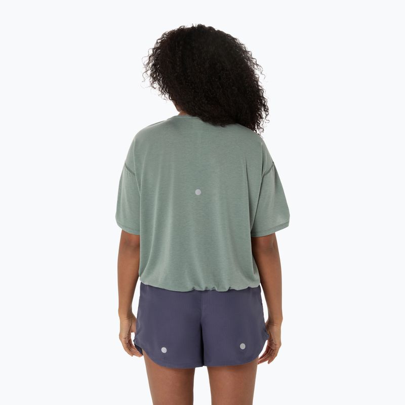 Дамска тениска за бягане ASICS Nagino Run Adjustable Top monument blue 3