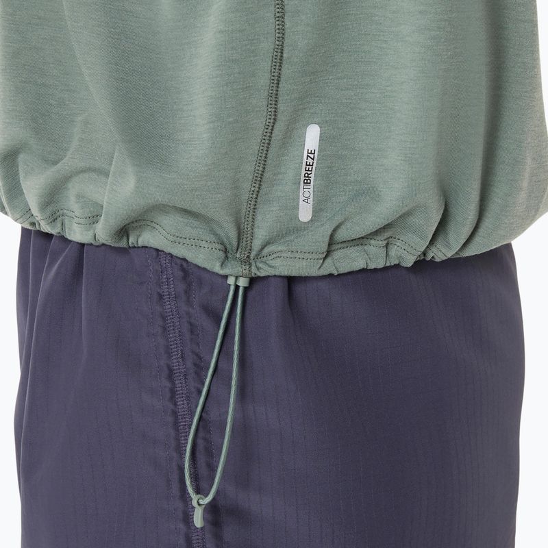 Дамска тениска за бягане ASICS Nagino Run Adjustable Top monument blue 8