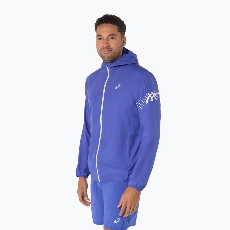 Мъжко яке за бягане ASICS Icon dark cobalt 4