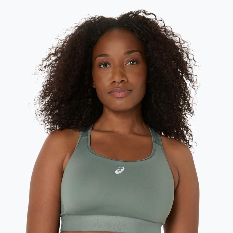Сутиен за тренировка ASICS Road Compression мастилено тийн/златисто жълто 5