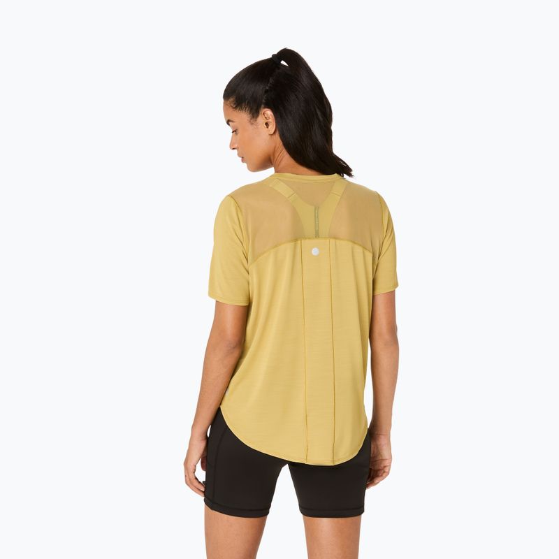 Дамска тениска за бягане ASICS Road Top lemongrass 3