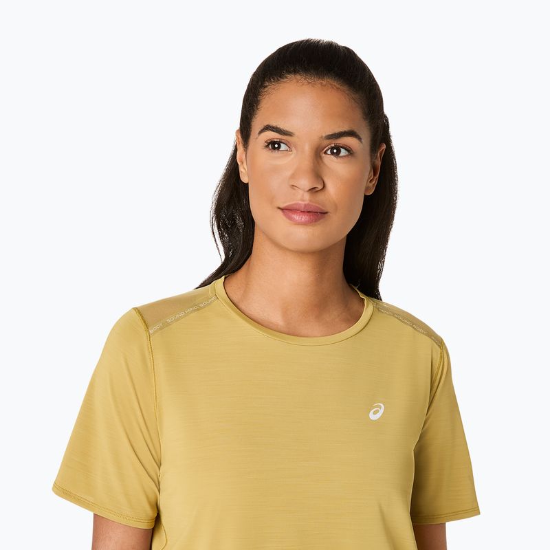 Дамска тениска за бягане ASICS Road Top lemongrass 5