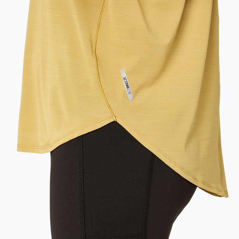 Дамска тениска за бягане ASICS Road Top lemongrass 7