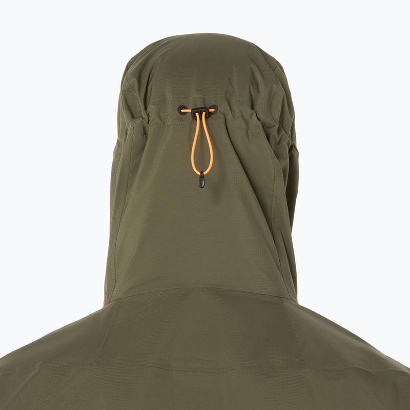 ASICS мъжко яке за бягане Fujitrail Elite Waterproof мантия зелено 8