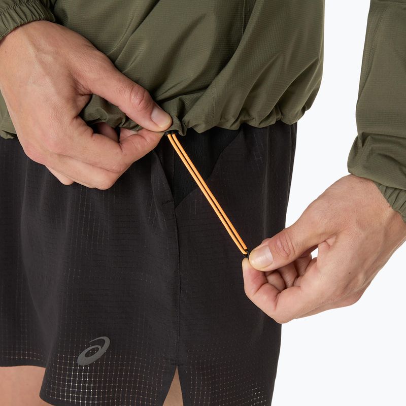 ASICS мъжко яке за бягане Fujitrail Elite Waterproof мантия зелено 10