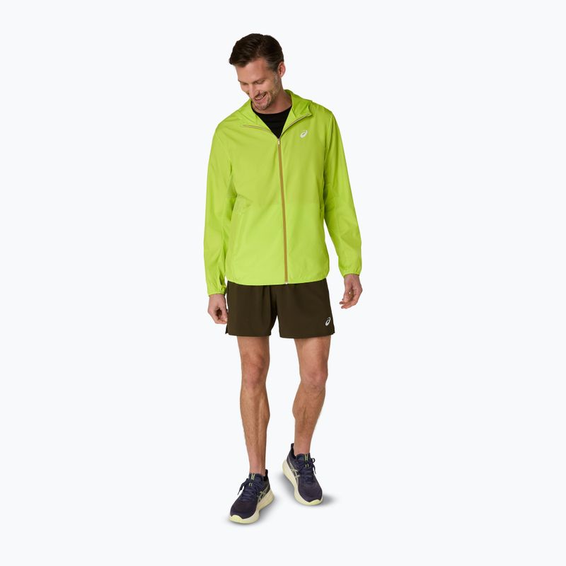 Мъжко яке за бягане ASICS Core neon lime 2