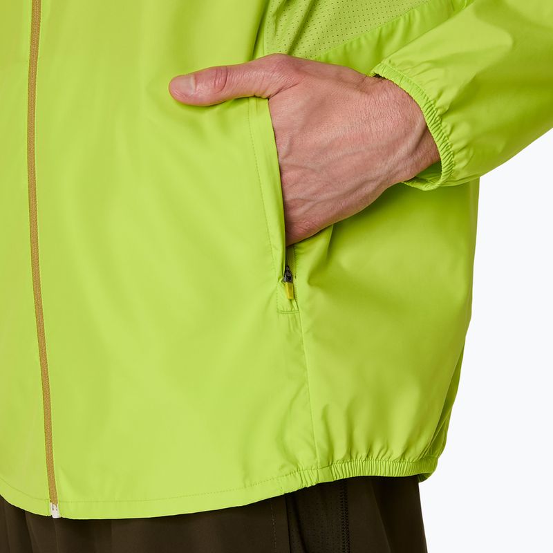 Мъжко яке за бягане ASICS Core neon lime 9