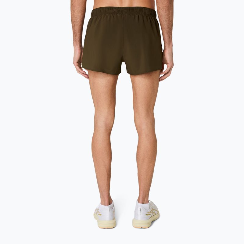 Мъжки шорти за бягане ASICS Core Split Short brown stone 3