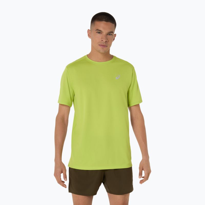 Мъжка тениска за бягане ASICS Core neon lime
