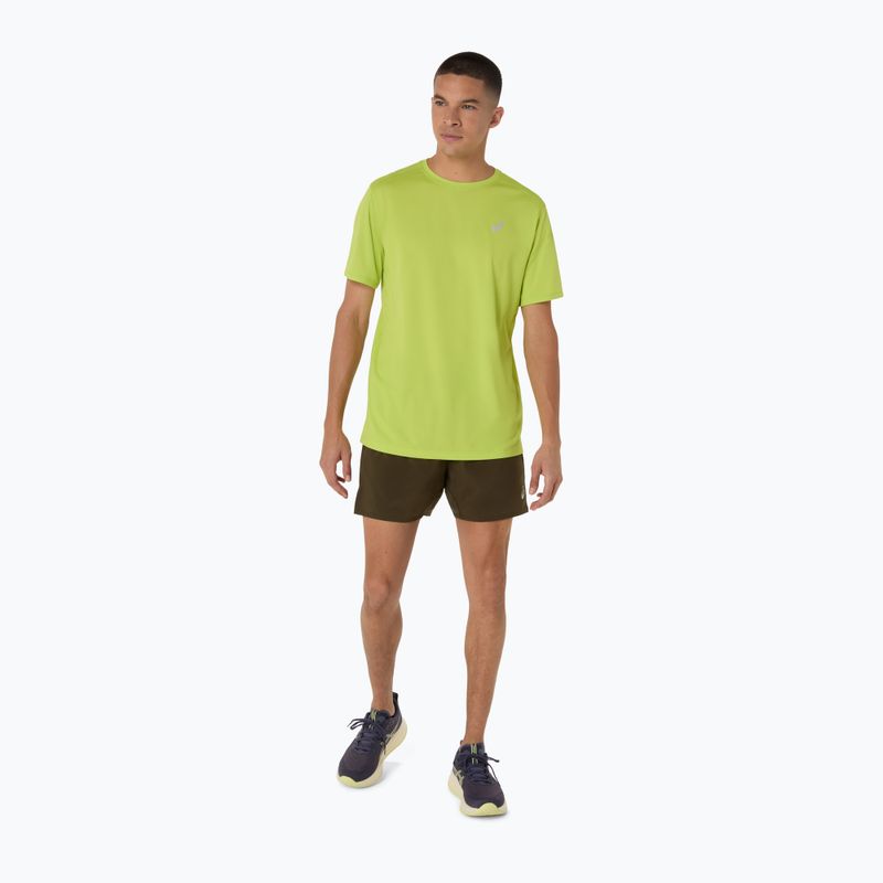 Мъжка тениска за бягане ASICS Core neon lime 2