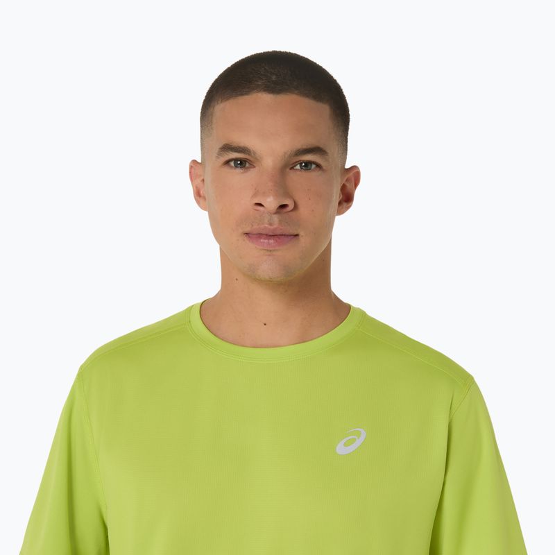 Мъжка тениска за бягане ASICS Core neon lime 5