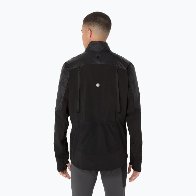 Мъжко яке за бягане ASICS Road Winter performance black 3