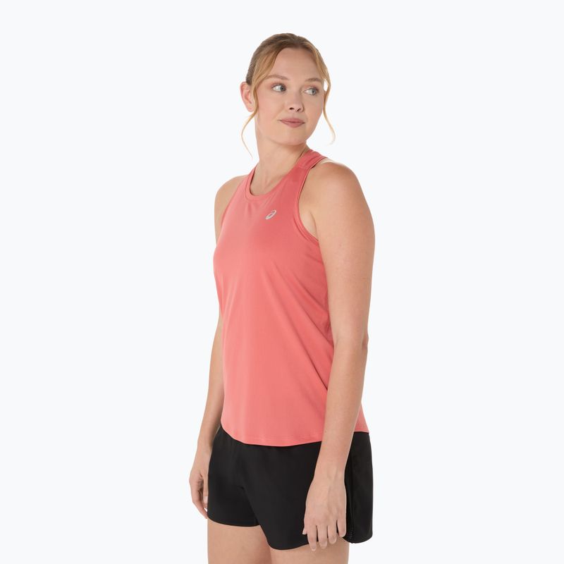 Дамска тениска за бягане Asics Core Tank dark pink clay 4
