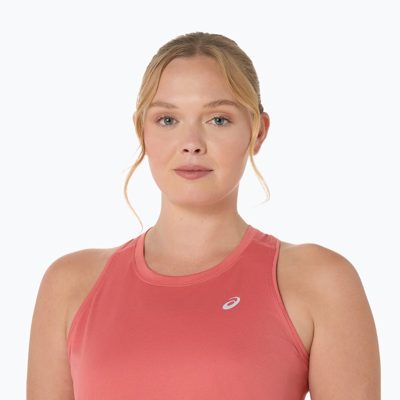 Дамска тениска за бягане Asics Core Tank dark pink clay 5