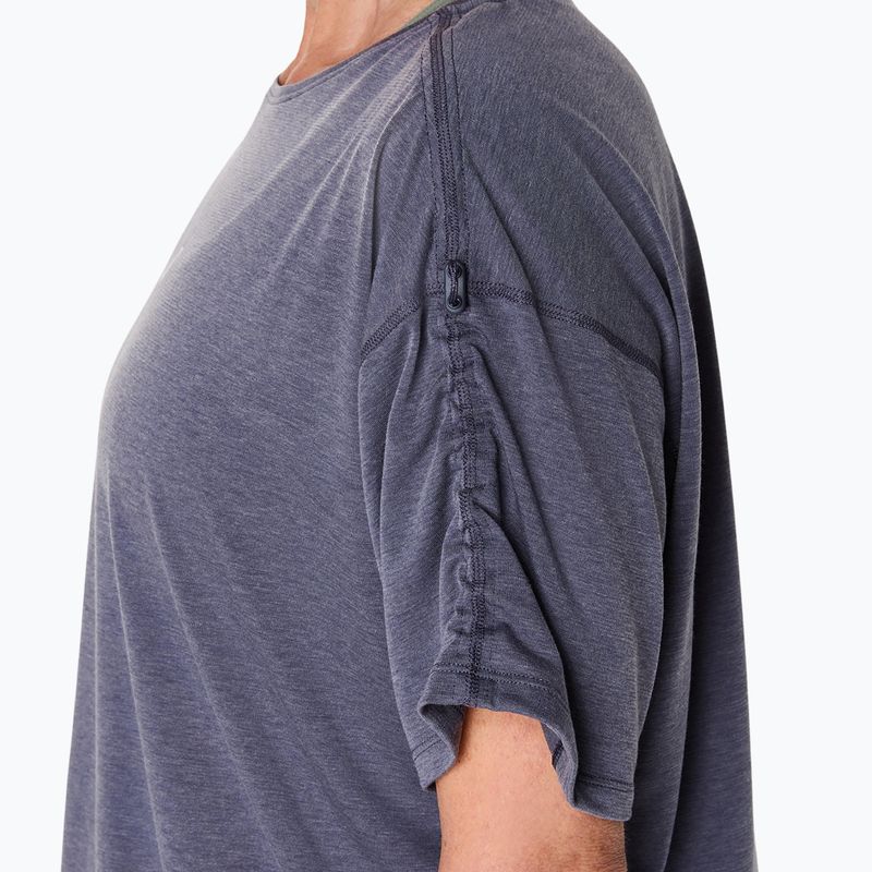 ASICS Nagino Run Adjustable Top за жени, индигова мъгла, тениска за бягане 7