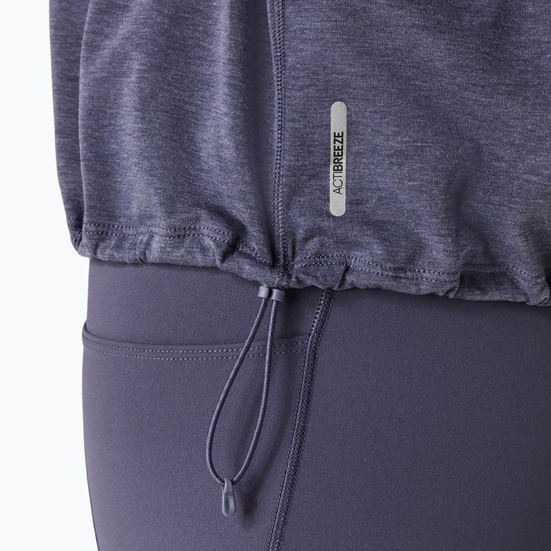 ASICS Nagino Run Adjustable Top за жени, индигова мъгла, тениска за бягане 8