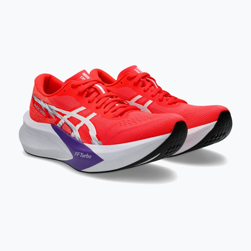 Дамски обувки за бягане ASICS Magic Speed 4 flash red/white 3