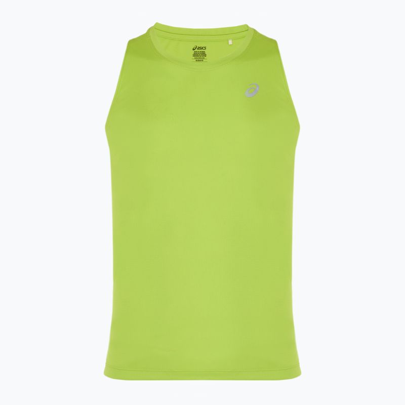 Мъжка тениска за бягане ASICS Core Singlet neon lime 5