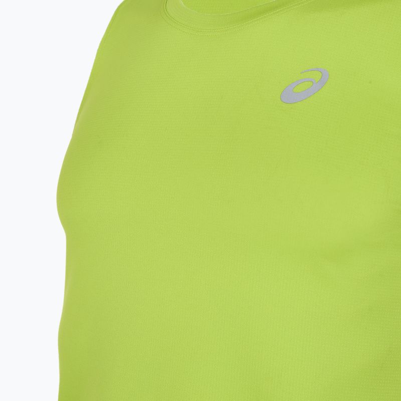 Мъжка тениска за бягане ASICS Core Singlet neon lime 7