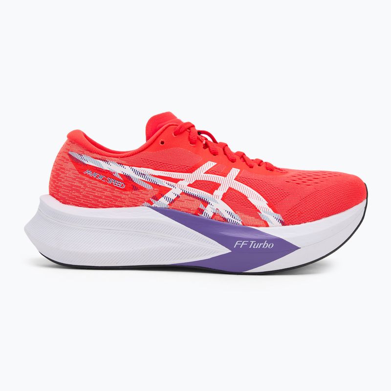 Мъжки обувки за бягане ASICS Magic Speed 4 flash red/white 2