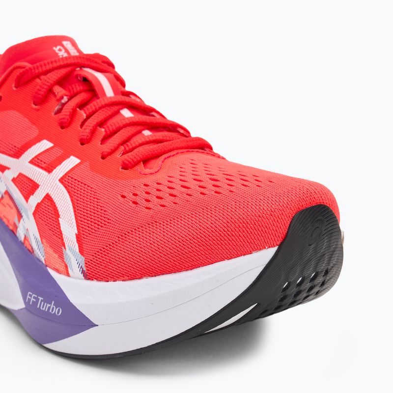 Мъжки обувки за бягане ASICS Magic Speed 4 flash red/white 7