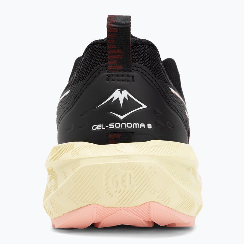 ASICS Gel-Sonoma 8 дамски обувки за бягане черно/бяло 6
