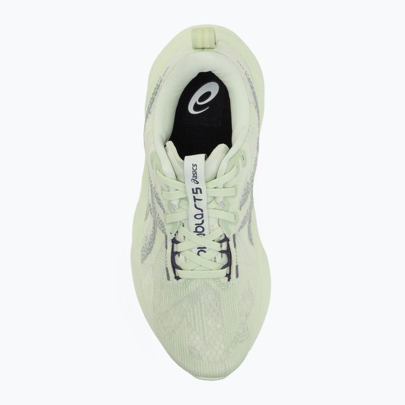 ASICS Novablast 5 дамски обувки за бягане whisper green/monument blue 5